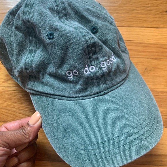 Go. Do. Good. Heather Green Cap 🧢 - Picture 5 of 5